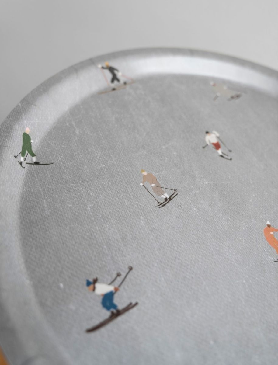 Skiers Serveringsbrett Ø31 cm - Grå