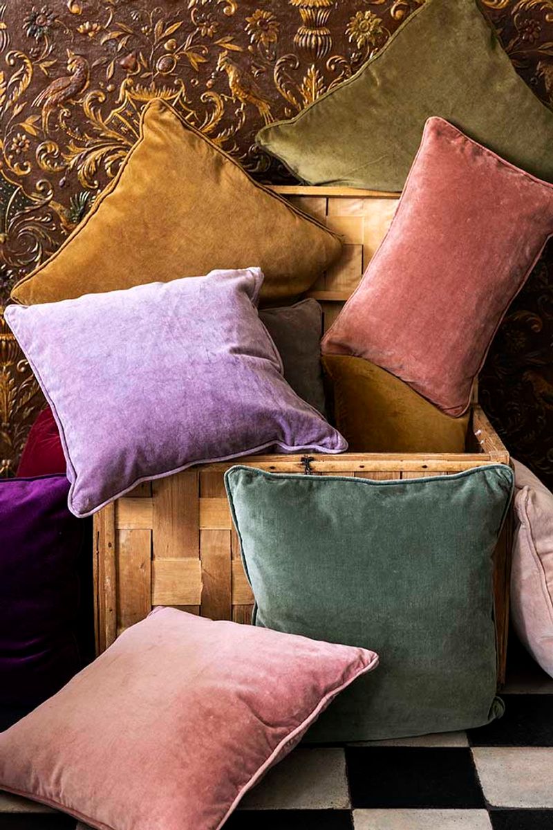 Putetrekk 50x50, Velur - Blush