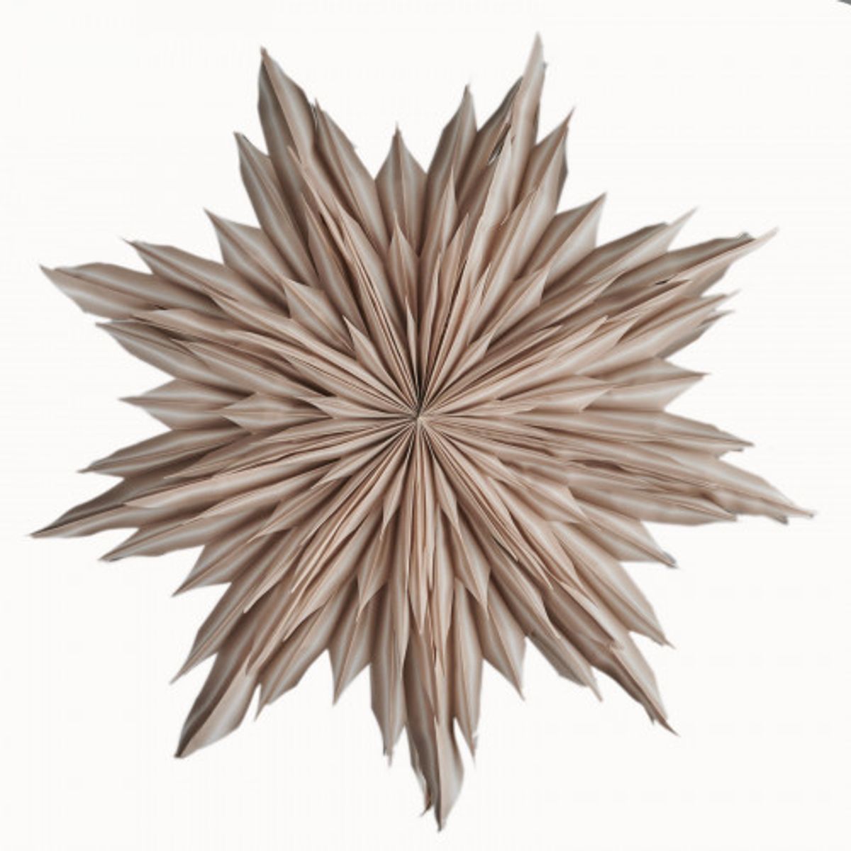 Helena julestjerne 44 cm - Beige