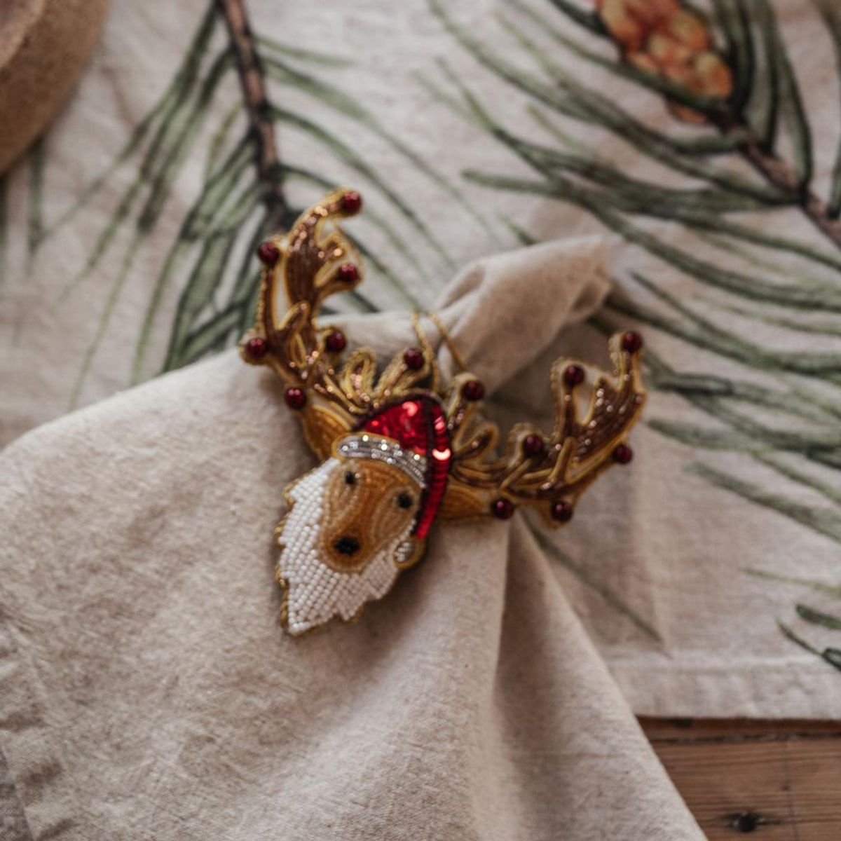 Håndlaget ornament, Reinsdyr nisse