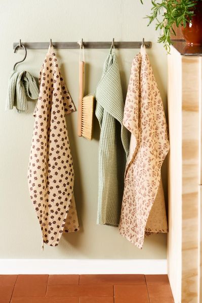 Hovedbilde Kjøkkenklut Støvgrønn