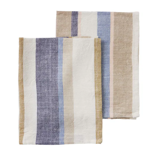 Hovedbilde Kjøkkenhåndkle Nomad Indigo, 2-pk