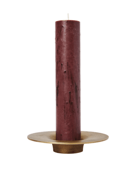 Hovedbilde Soothe Block Candle Holder - Brass