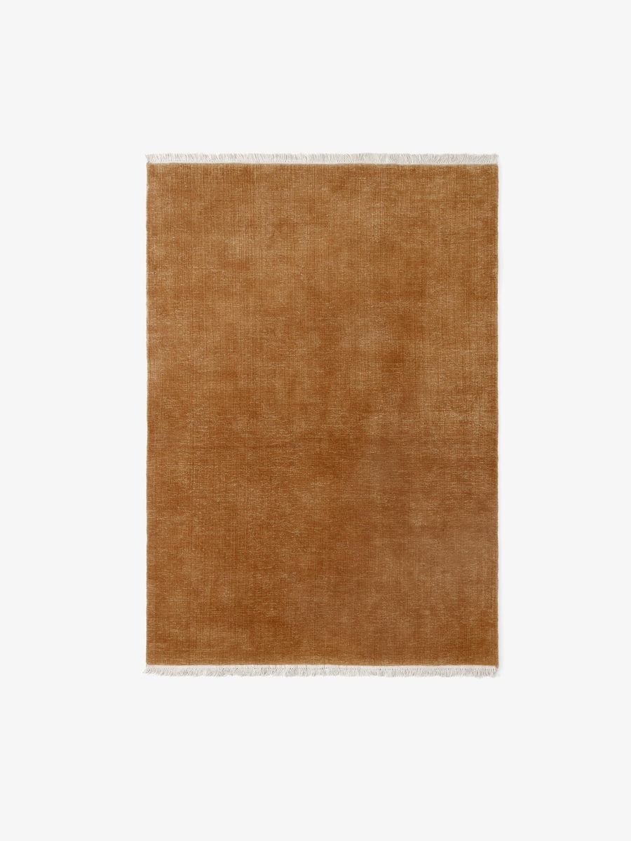 The Moor Gulvteppe med frynser - Brown Gold