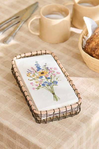 Hovedbilde Serviett 10x20 cm - Sommerbukett