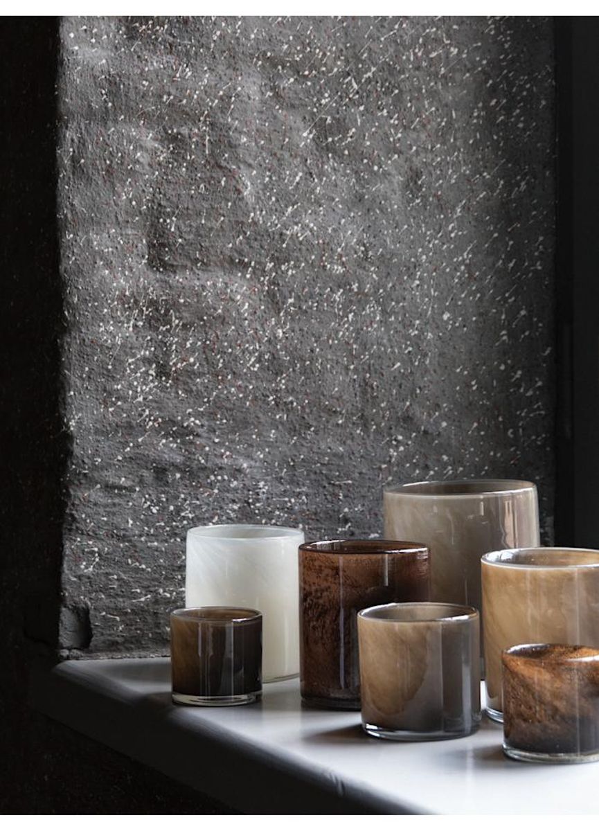 Lyric Lyslykt, small - Taupe Brown