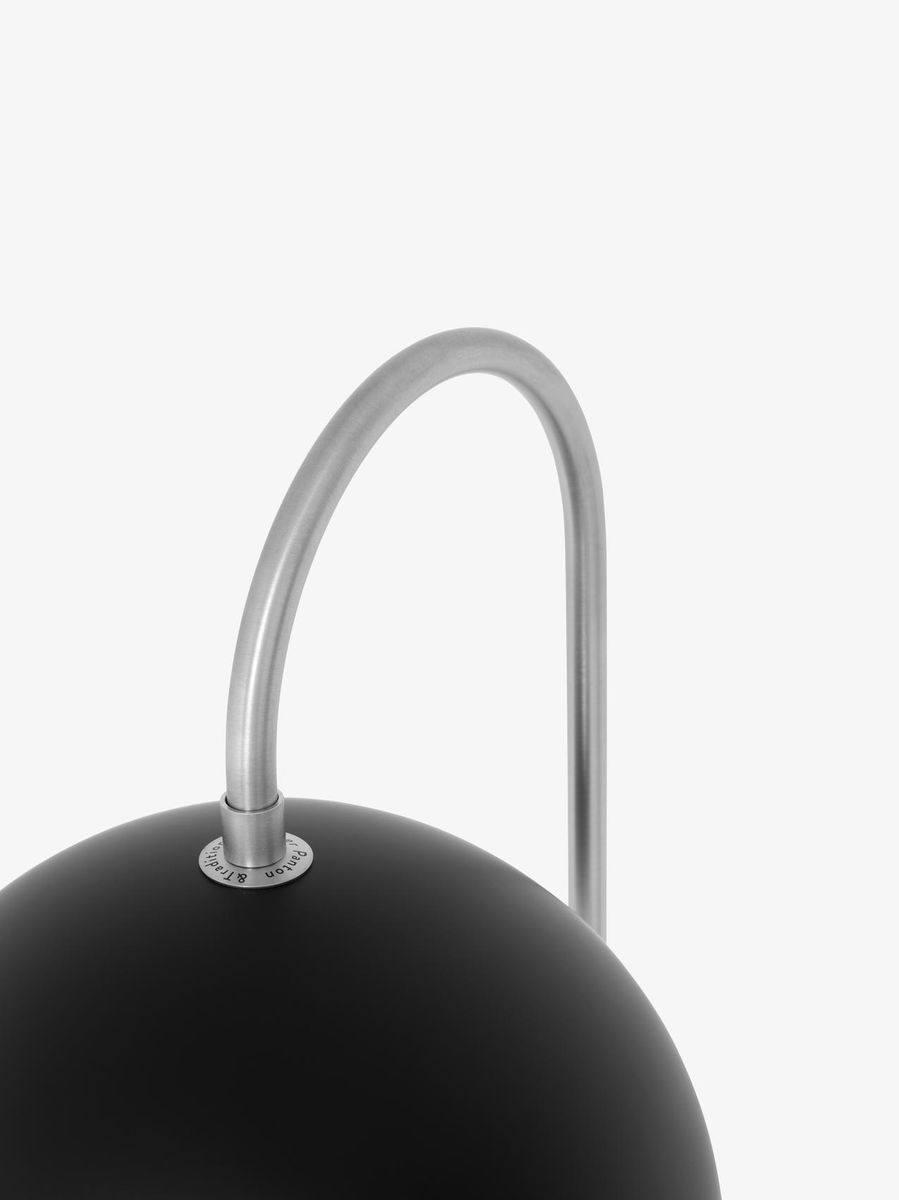 Flowerpot VP12 Gulvlampe - Matt Svart