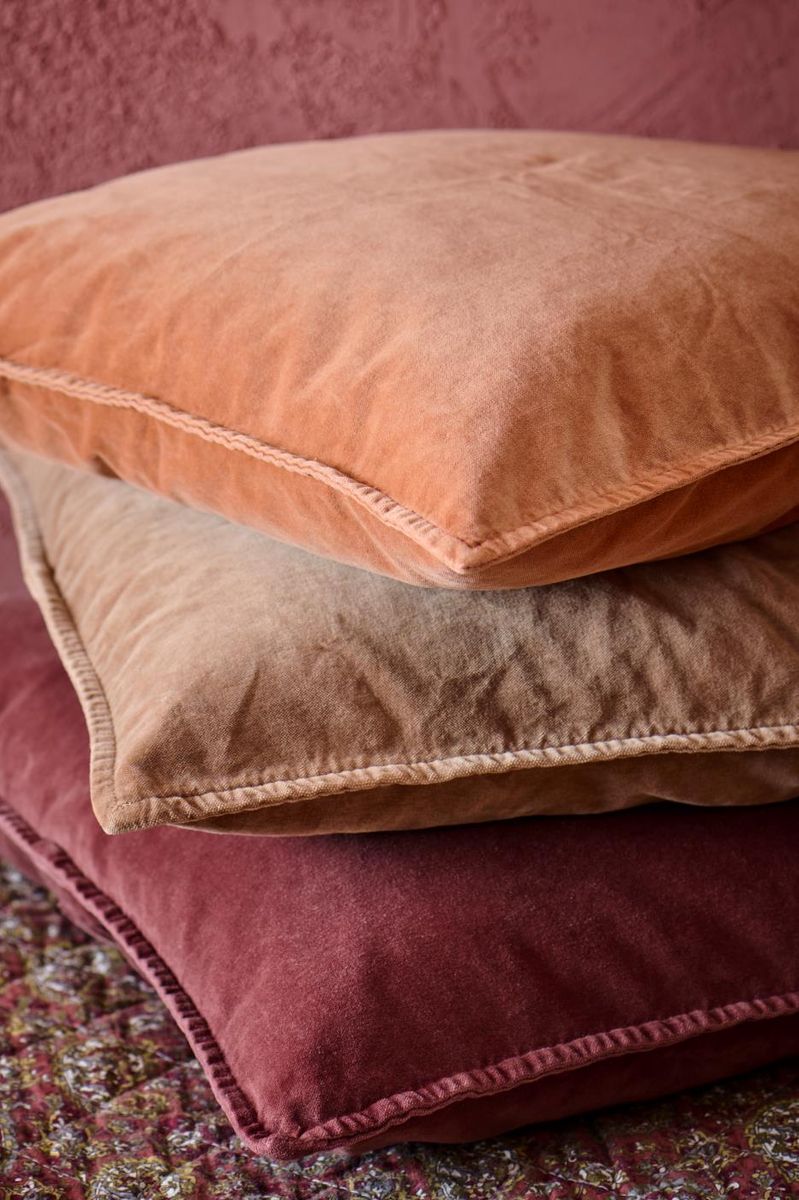 Putetrekk 52x52, Velur - Dusty Plum