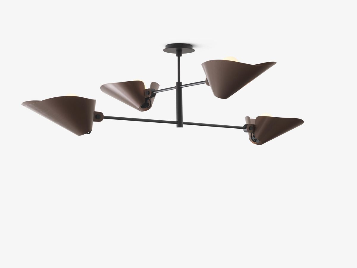Bonnet SC91 lysekrone H40 cm - Sort & Bronse