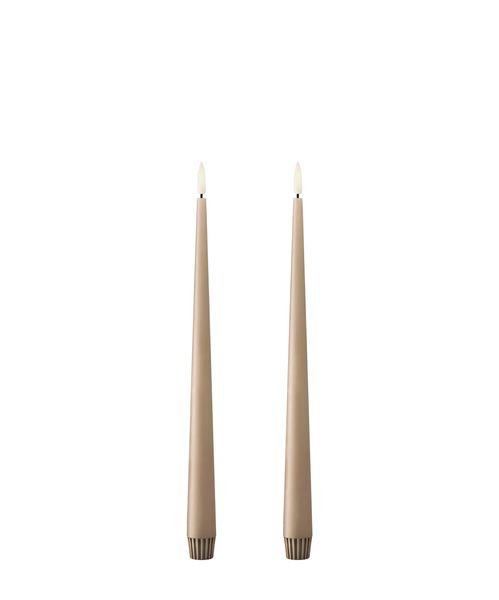 Hovedbilde LED Stakelys 30 cm 2pk - Nougat Note