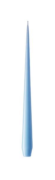 Hovedbilde Kronelys 32 cm, med lakk - Sky Blue