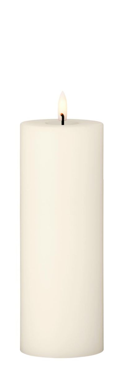 LED kubbelys H20 cm - Ivory