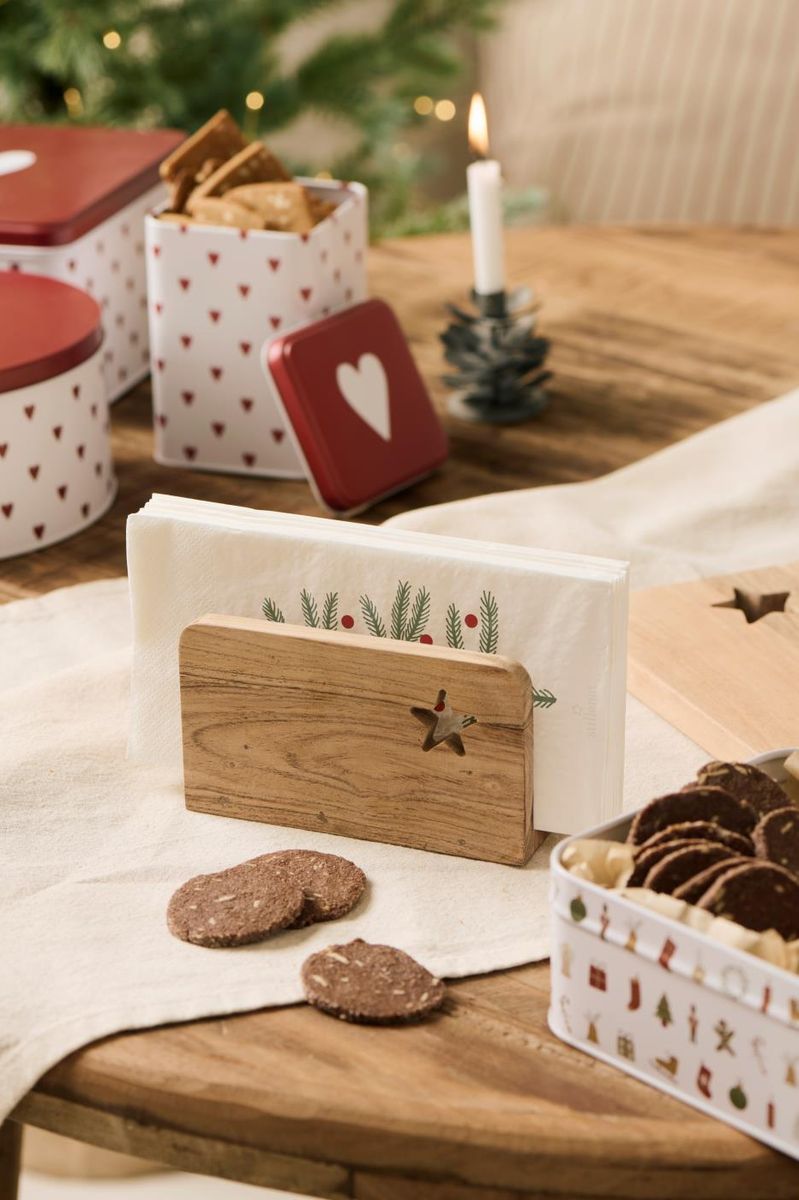 Serviett 10x20 cm - Juletre